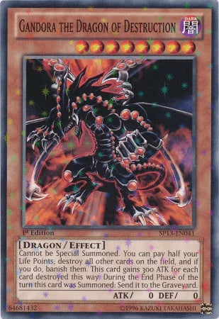 Gandora the Dragon of Destruction [SP13-EN041] Starfoil Rare - for just $0.40! 