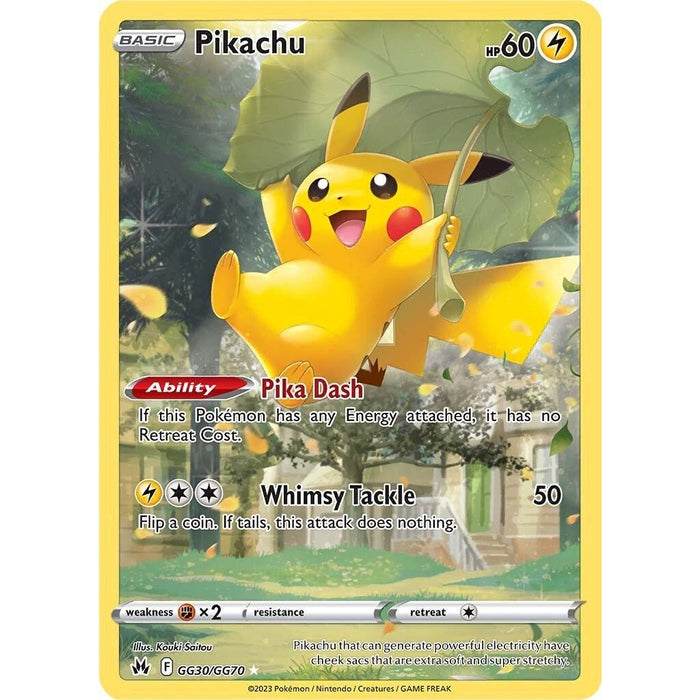 Pikachu (GG30/GG70) [Sword & Shield: Crown Zenith] - Just $2.35! Shop now at Retro Gaming of Denver