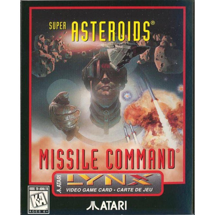 Super Asteroids & Missile Command (Atari Lynx) - Just $0! Shop now at Retro Gaming of Denver