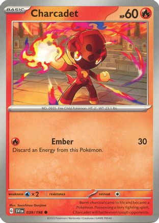 Charcadet 039/198 - SV01 Scarlet & Violet Base Set - for just $0.05! 