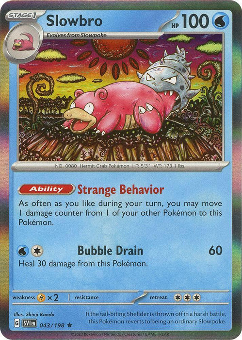 Slowbro (043/198) [Scarlet & Violet: Base Set] - for just $0.10! 