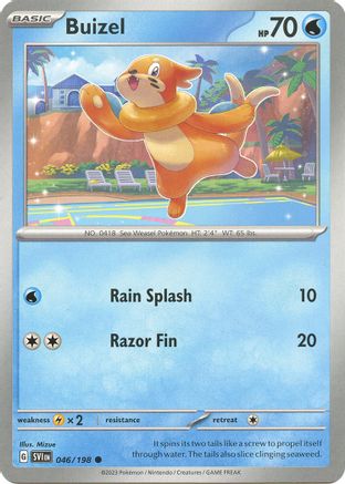 Buizel 046/198 - SV01 Scarlet & Violet Base Set - for just $0.05! 
