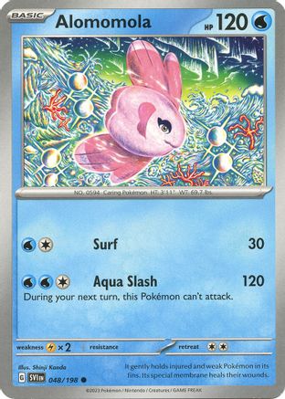 Alomomola 048/198 - SV01 Scarlet & Violet Base Set - for just $0.06! 