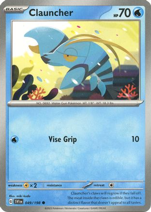 Clauncher 049/198 - SV01 Scarlet & Violet Base Set - for just $0.05! 