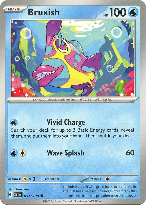 Bruxish (051/198) [Scarlet & Violet: Base Set] - for just $0.10! 