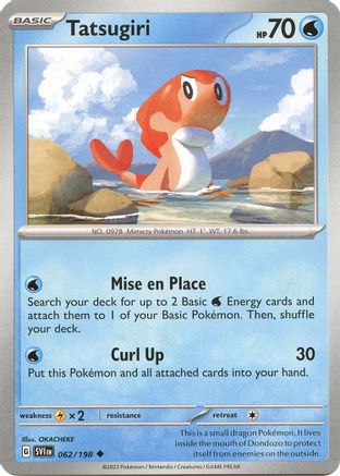 Tatsugiri 062/198 - SV01 Scarlet & Violet Base Set - for just $0.05! 