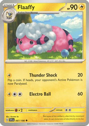 Flaaffy 067/198 - SV01 Scarlet & Violet Base Set - for just $0.05! 