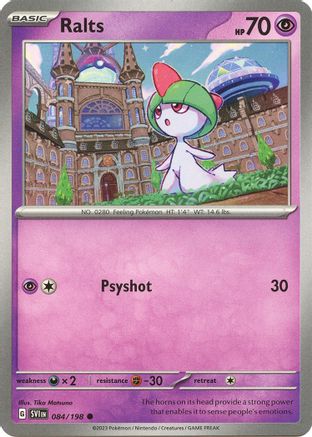 Ralts 084/198 - SV01 Scarlet & Violet Base Set - for just $0.05! 