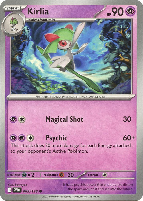 Kirlia (085/198) [Scarlet & Violet: Base Set] - for just $0.10! 
