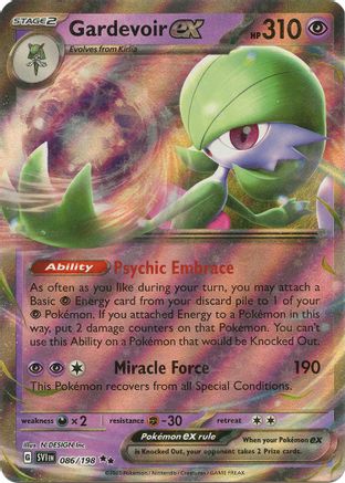 Gardevoir ex 086/198 - SV01 Scarlet & Violet Base Set Holofoil - for just $0.40! 