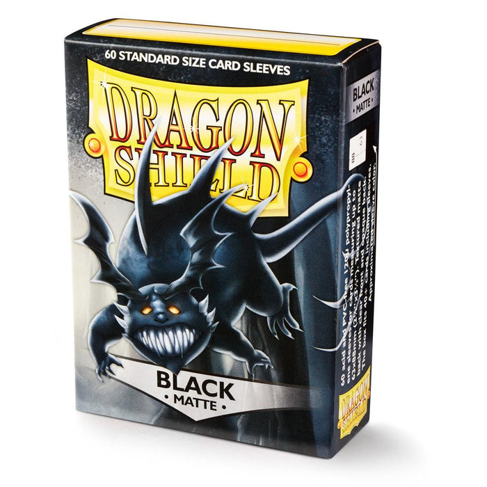 Dragon Shield: Standard 60ct Sleeves - Black (Matte) - Just $0! Shop now at Retro Gaming of Denver