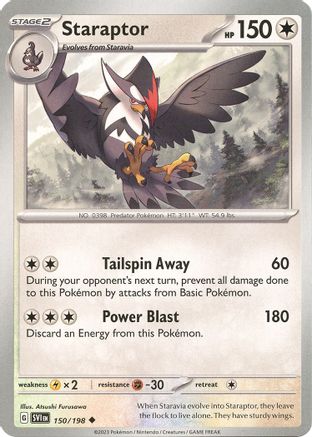 Staraptor 150/198 - SV01 Scarlet & Violet Base Set - for just $0.08! 