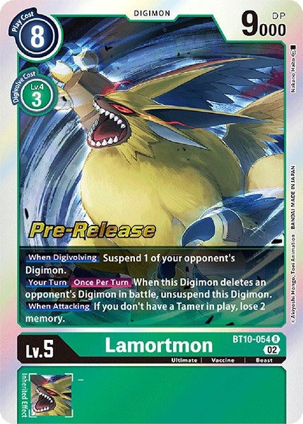 Lamortmon [BT10-054] [Xros Encounter Pre-Release Cards] - Just $0.09! Shop now at Retro Gaming of Denver