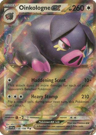 Oinkologne ex 158/198 - SV01 Scarlet & Violet Base Set Holofoil - for just $0.35! 