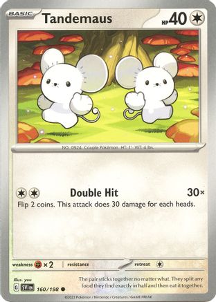 Tandemaus 160/198 - SV01 Scarlet & Violet Base Set - for just $0.05! 
