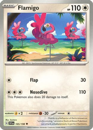 Flamigo 165/198 - SV01 Scarlet & Violet Base Set - for just $0.05! 