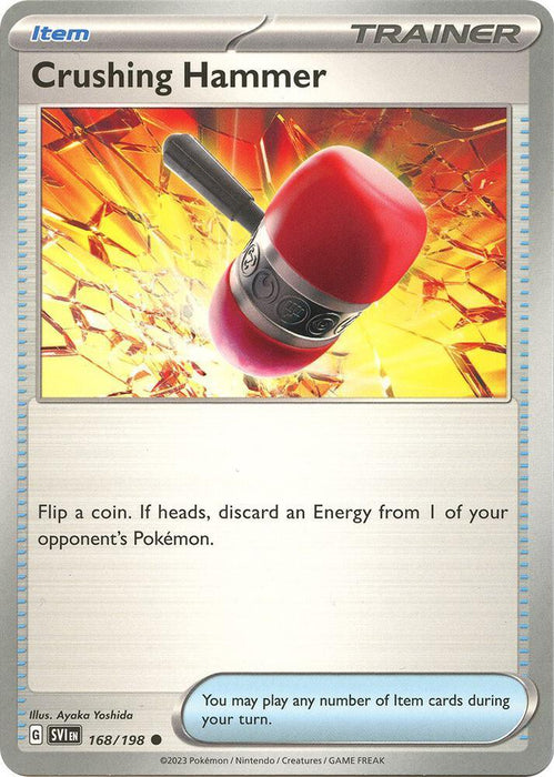 Crushing Hammer (168/198) [Scarlet & Violet: Base Set] - for just $0.10! 