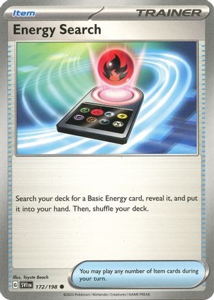 Energy Search 172/198 - SV01 Scarlet & Violet Base Set - for just $0.05! 