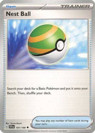 Nest Ball 181/198 - SV01 Scarlet & Violet Base Set - for just $0.13! 