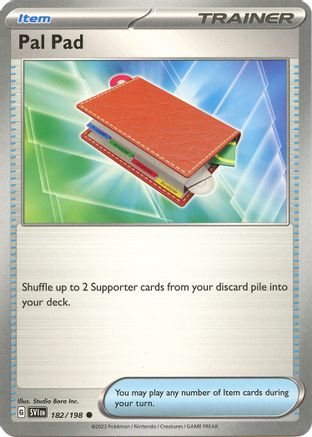 Pal Pad 182/198 - SV01 Scarlet & Violet Base Set - for just $0.10! 