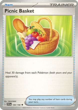 Picnic Basket 184/198 - SV01 Scarlet & Violet Base Set - for just $0.08! 