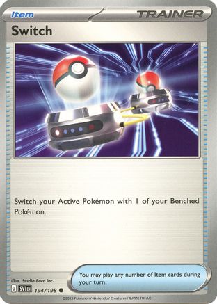 Switch 194/198 - SV01 Scarlet & Violet Base Set - for just $0.06! 