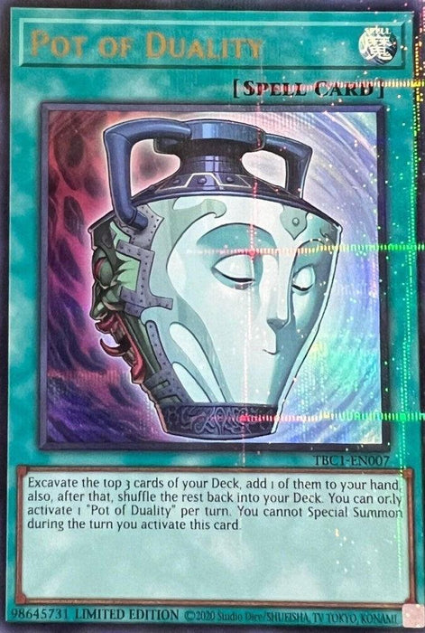 Pot of Duality [TBC1-EN007] Ultra Rare - for just $10.50! 