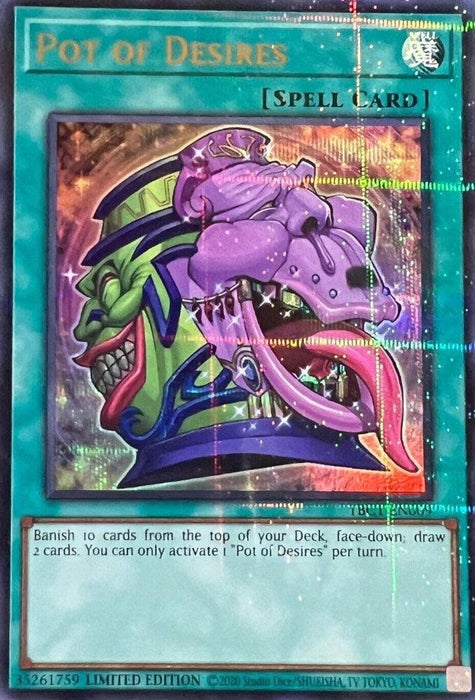 Pot of Desires [TBC1-EN009] Ultra Rare - for just $9.65! 