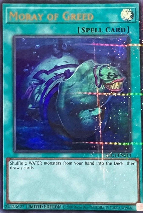 Moray of Greed [TBC1-EN013] Ultra Rare - for just $1.75! 
