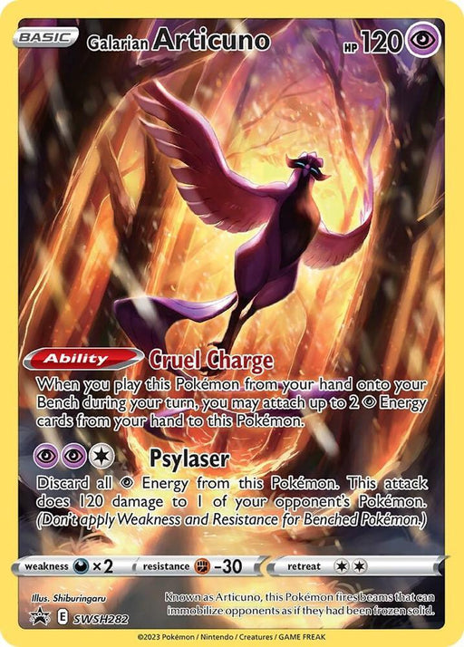 Galarian Articuno (SWSH282) [Sword & Shield: Black Star Promos] - for just $1.50! 