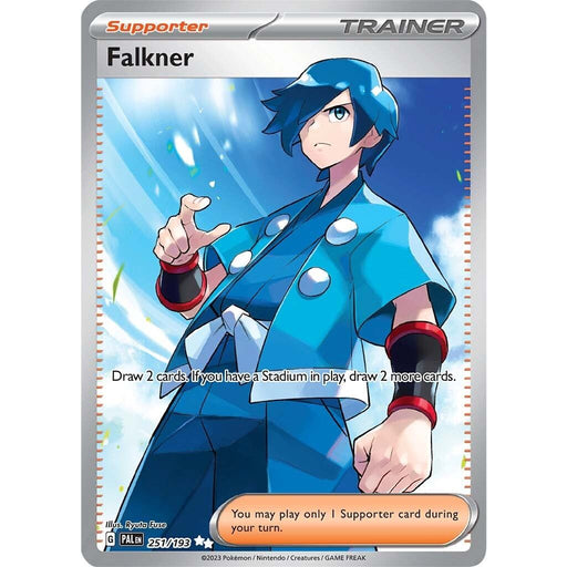 Falkner (251/193) [Scarlet & Violet: Paldea Evolved] - Just $0.38! Shop now at Retro Gaming of Denver