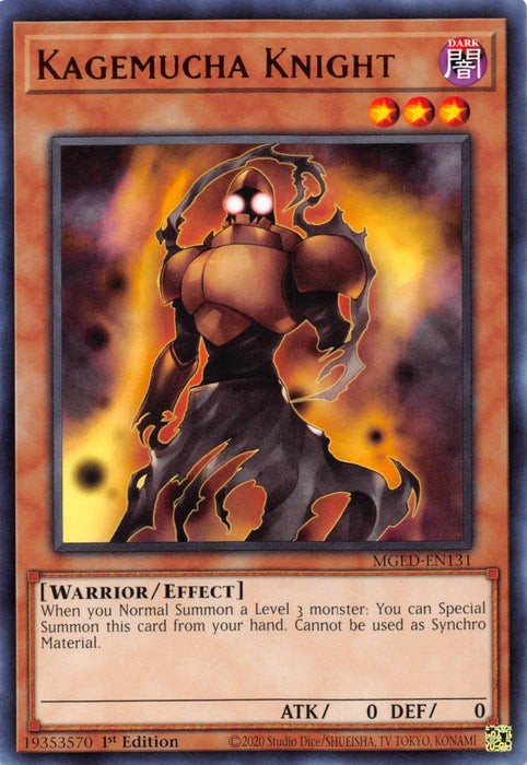 Kagemucha Knight [MGED-EN131] Rare - for just $0.10! 