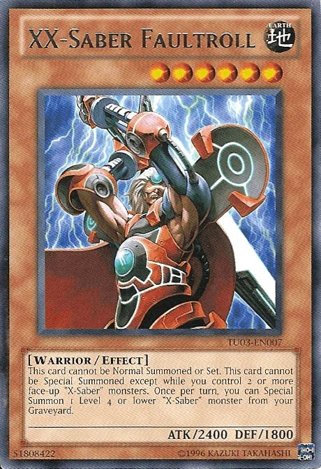 XX-Saber Faultroll [TU03-EN007] Rare - for just $3.80! 