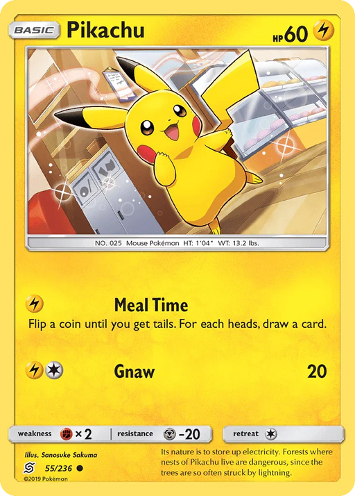 Pikachu (55/236) [Sun & Moon: Unified Minds] - for just $0.85! 