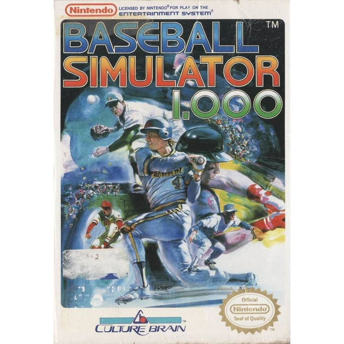 Baseball Simulator 1000 (Nintendo NES) - Just $0! Shop now at Retro Gaming of Denver