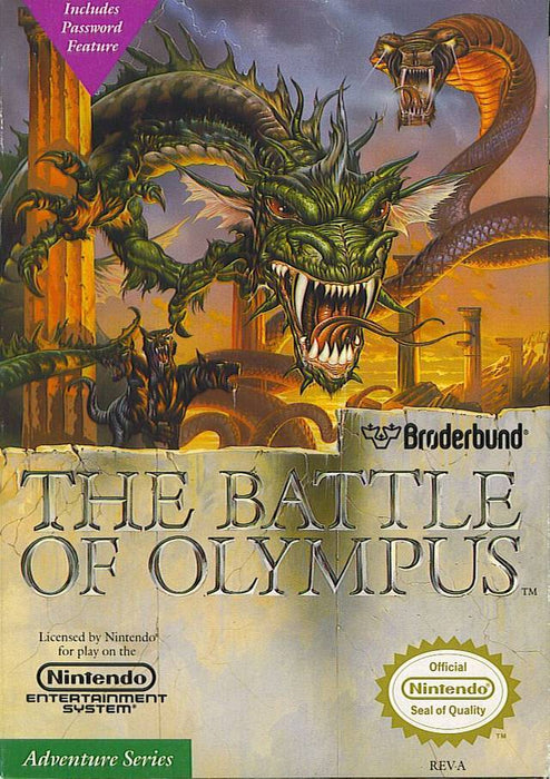 The Battle of Olympus (Nintendo NES) - for just $0! 