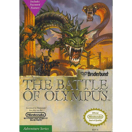 Battle of Olympus (Nintendo NES) - Just $0! Shop now at Retro Gaming of Denver