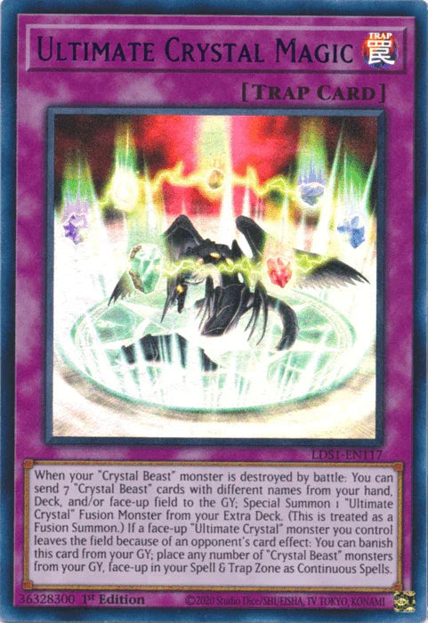 Ultimate Crystal Magic (Purple) [LDS1-EN117] Ultra Rare - for just $0.10! 