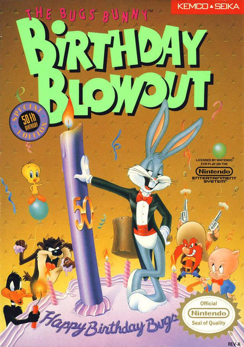 Bugs Bunny Birthday Blowout (Nintendo NES) - for just $0! 