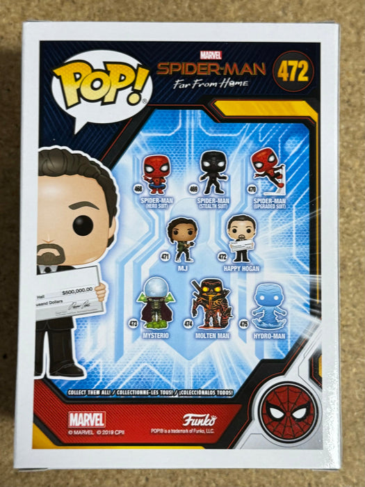 Funko Pop! Marvel Happy Hogan #472 Spider-Man: Far From Home 2019 Vaulted - for just $8! 