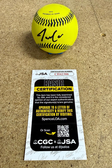 Savannah Bananas Owner & Founder Jesse Cole Signed Official Yellow Banana Ball - for just $150! 