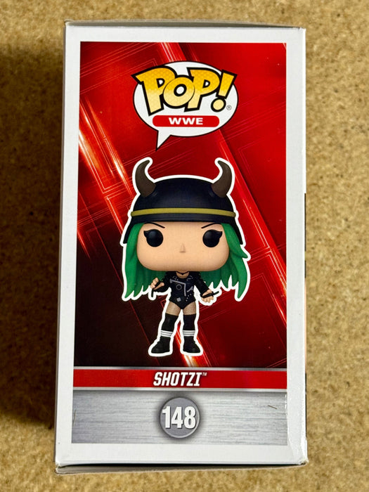 WWE Shotzi (Damage CTRL) Signed Funko Pop! #148 With JSA COA - for just $75! 
