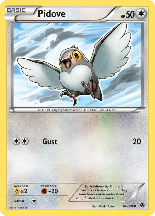 Pidove (80/98) [Black & White: Emerging Powers] - for just $0.10! 