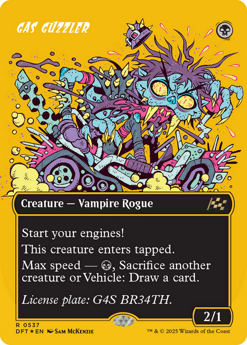 Gas Guzzler (DFT-537) - Aetherdrift (Borderless) Foil - for just $1.21! 