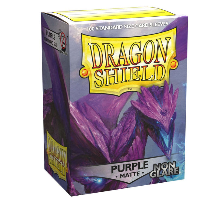 Dragon Shield: Standard 100ct Sleeves - Purple (Non-Glare Matte) - Just $0! Shop now at Retro Gaming of Denver