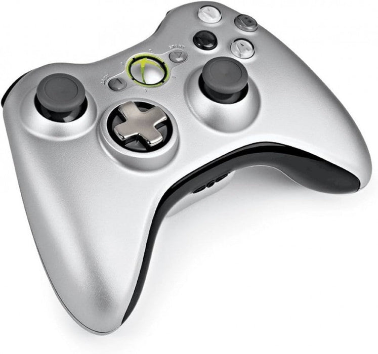 Silver Xbox 360 Wireless Controller – Xbox 360 Accessory (X360) - for just $39.99! 