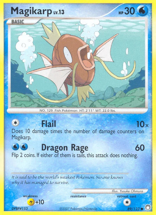 Magikarp (89/123) [Diamond & Pearl: Mysterious Treasures] - for just $0.60! 