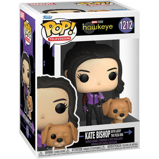 Funko Pop! Hawkeye Kate Bishop with Lucky the Pizza Dog - Premium  - Just $9.95! Shop now at Retro Gaming of Denver