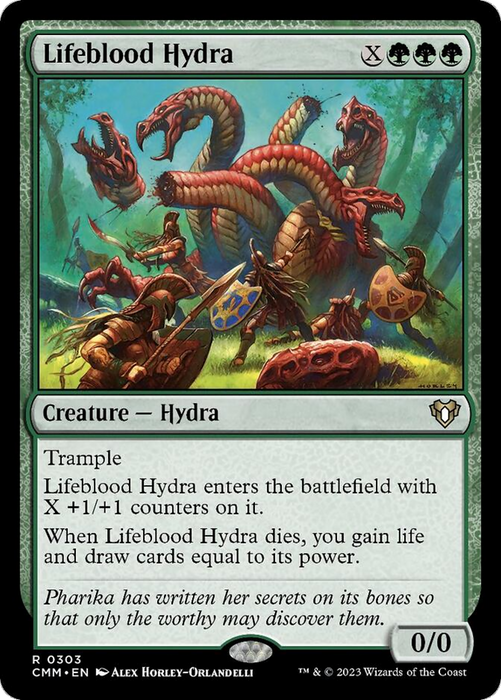 Lifeblood Hydra [Commander Masters] - Just $1.85! Shop now at Retro Gaming of Denver