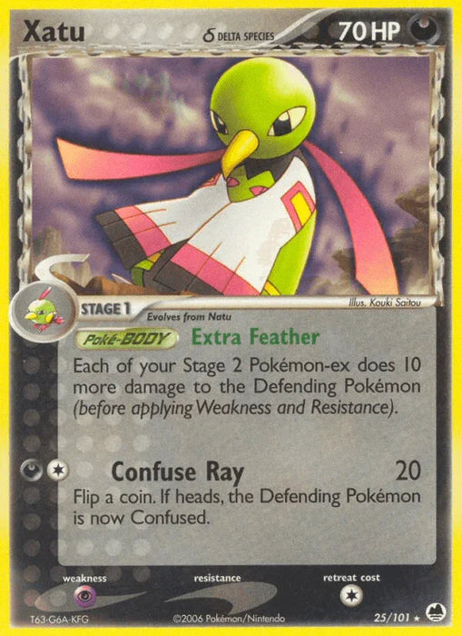Xatu (25/101) (Delta Species) [EX: Dragon Frontiers] - for just $0.70! 